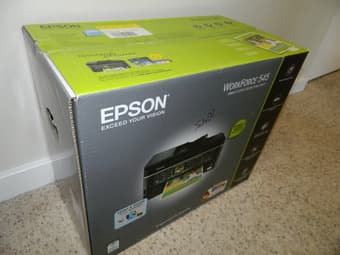 Epson WorkForce 545 Color Ink-jet - Fax /copier /printer /scanner $50 3