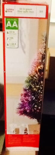 Optic fiber Christmas Tree 1