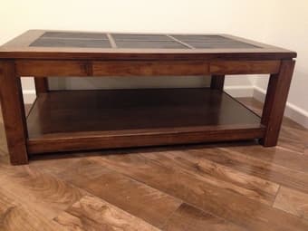 Coffee Table, Brown, $150 OBO 2