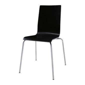 2 Like-new sleek IKEA Martin black chairs for $20 OBO 1