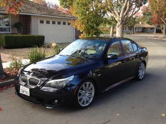 2008 BMW 550i (6-sp MANUAL) 72k miles $22500 1