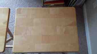 Two TARGET folding tables-$10-Menlo park 3