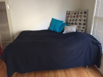 IKEA queen size SULTAN bed; all inclusive and in good condition - $300 1