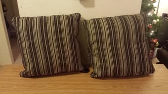 Two accent pillows for sale - $15 1