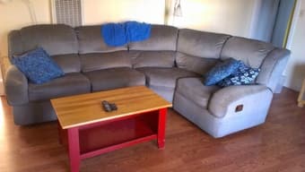 Moving - Selling Couch, Outdoor &Indoor Dining Sets, Desk, Lamps, Etc 2