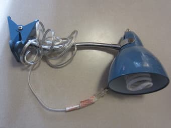 Selling desk lamp and clamp lamp for $5 each 1