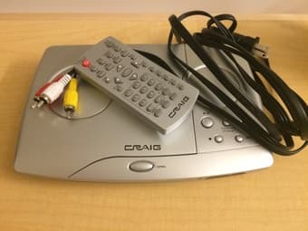 $15 Portable DVD Player w/ Remote 1