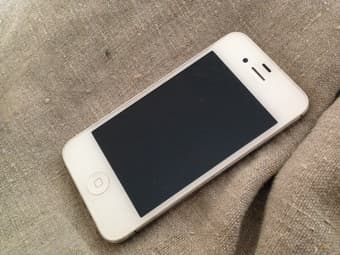 iPhone 4 8 gb like new in box, $180 3