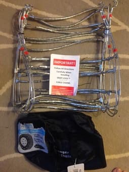 Snow chain, $5 1
