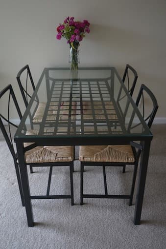 Moving sale: dining table-small tables 1
