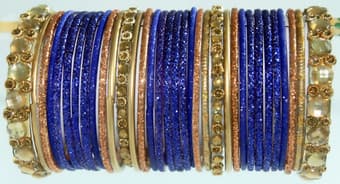 Gorgeous Glass Bangles - $25 3