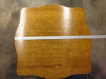 Antique Oak Side Table 3