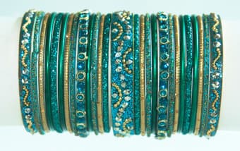 Gorgeous Glass Bangles - $25 2