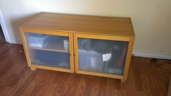 Wooden Cabinet, Great Condition $30 1