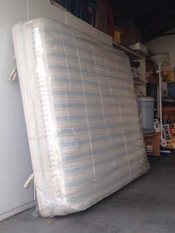 Luxury Queen Boxspring + Mattress pillowtop (Mcroskey) $200 2