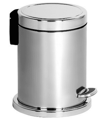 Wastebasket - Threshold™ Step Can - Chrome - 18$ 1