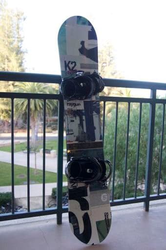 K2 snowboard w/ bindings 1