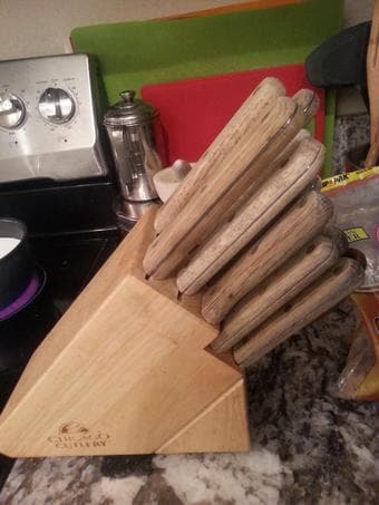 Chicago cutlery knife set 1
