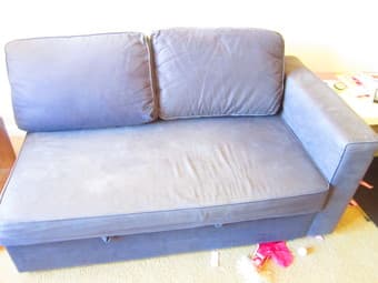 Very Good condition comfy bed sofa. $125 2