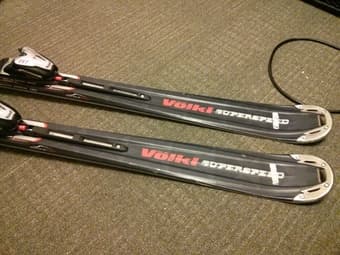 Volkl Supersport Superspeed Skis 161cm $200 1