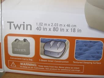 Twin Airbed Mattress - $25 2