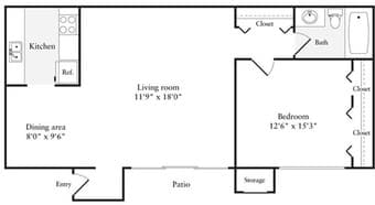 Looking for a roommate to share a 1b1b apartment (rent $900 or $1100) 3