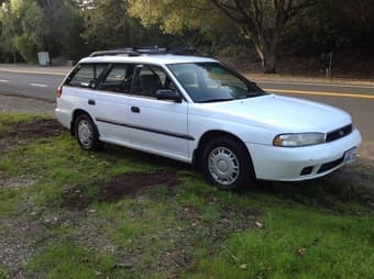 1997 SUBARU LEGACY L STATION WAGON-INEXPENSIVE WHEELS--AWD! 1