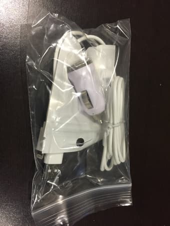 iPhone 5/5s/6 car charger, $10 (new) 1