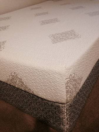 Sealy Boca Breeze Gel Memory Foam Mattress and Box Spring (Full size) 2