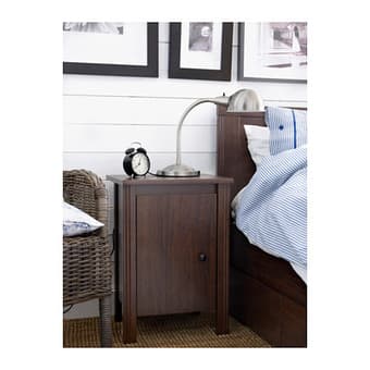 Ikea Brown Brusali Nightstand for Sale! 2