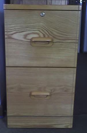 file cabinet with 2 drawers, $25 1