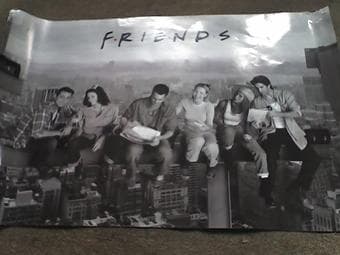 poster from "friends", $10 1