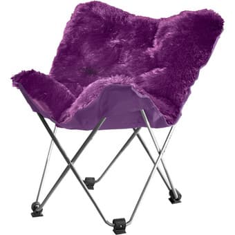 Purple Fold Up Chair $30 1