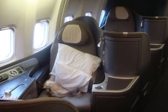 Upgrade your next United flight to Business class! $80 1