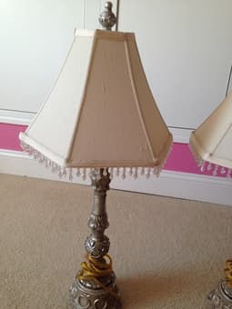 Two stylish lamps - $30 - Palo Alto 2
