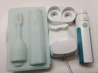 Sonicare e-series travel case, handle and charger base - $15 1