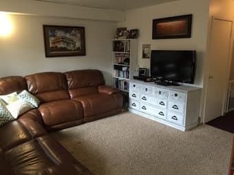 Furnished 2 bed/1 bath EV apartment sublet June-August 1