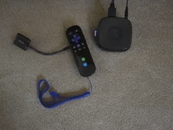 Roku 3 and Flat Screen TV with Built-in DVD for Sale for $200 1