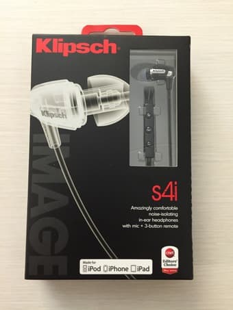 New Klipsch Image S4i Headset with 3-Button Apple Control $40 OBO 2