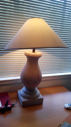 only  $5   , table lamp 1