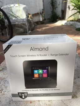 Unopen package-Securifi Almond Touchscreen Wireless Router from Amazon 2