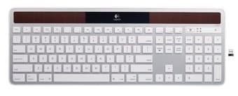 Logitech Wireless Solar Keyboard K750 for Mac (Silver) *Like New* $30 1