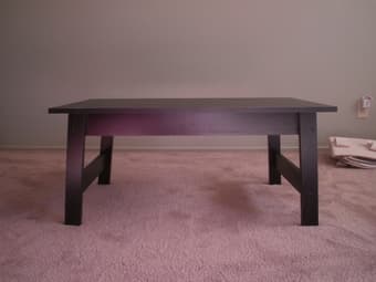 sofa and sofa table (OBO) $95 3