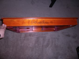 folding coffee table for 6 people. $15 3