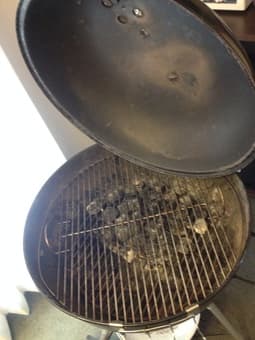 Weber 22.5" charcoal grill - $50 2
