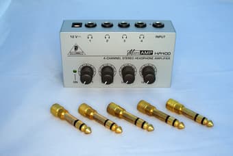 Behringer Microamp Amplifier HA400 ($20) 2