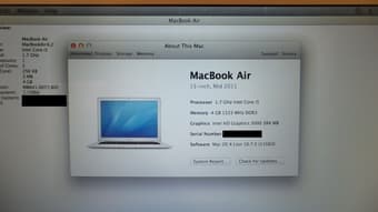 13" Macbook Air (mid 2011) - New Battery $600 3