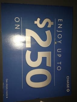 $250 coupon for opening new bank account at Chase -- just $25 1