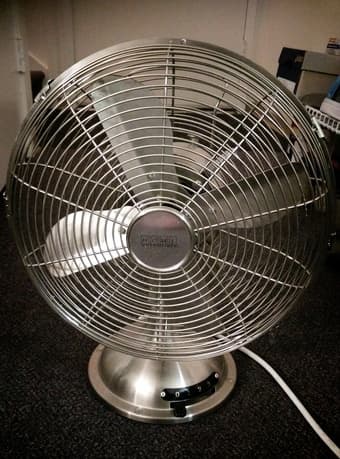Stainless steel fan $25 1
