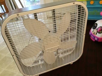 For sale: Box fan - $8 1